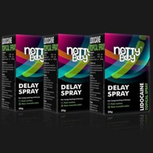 NottyBoy Long Last Delay Spray Pack of 3