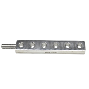 Connection Plate With Threaded End 6 Holes Orthopedic Ilizarov External Fixator Stainless Steel