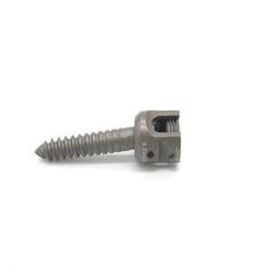 Polyaxial Pedicle Screw 6.5mm X 40mm With Inner Nut Single Thread Orthopedic Spine Surgical Titanium